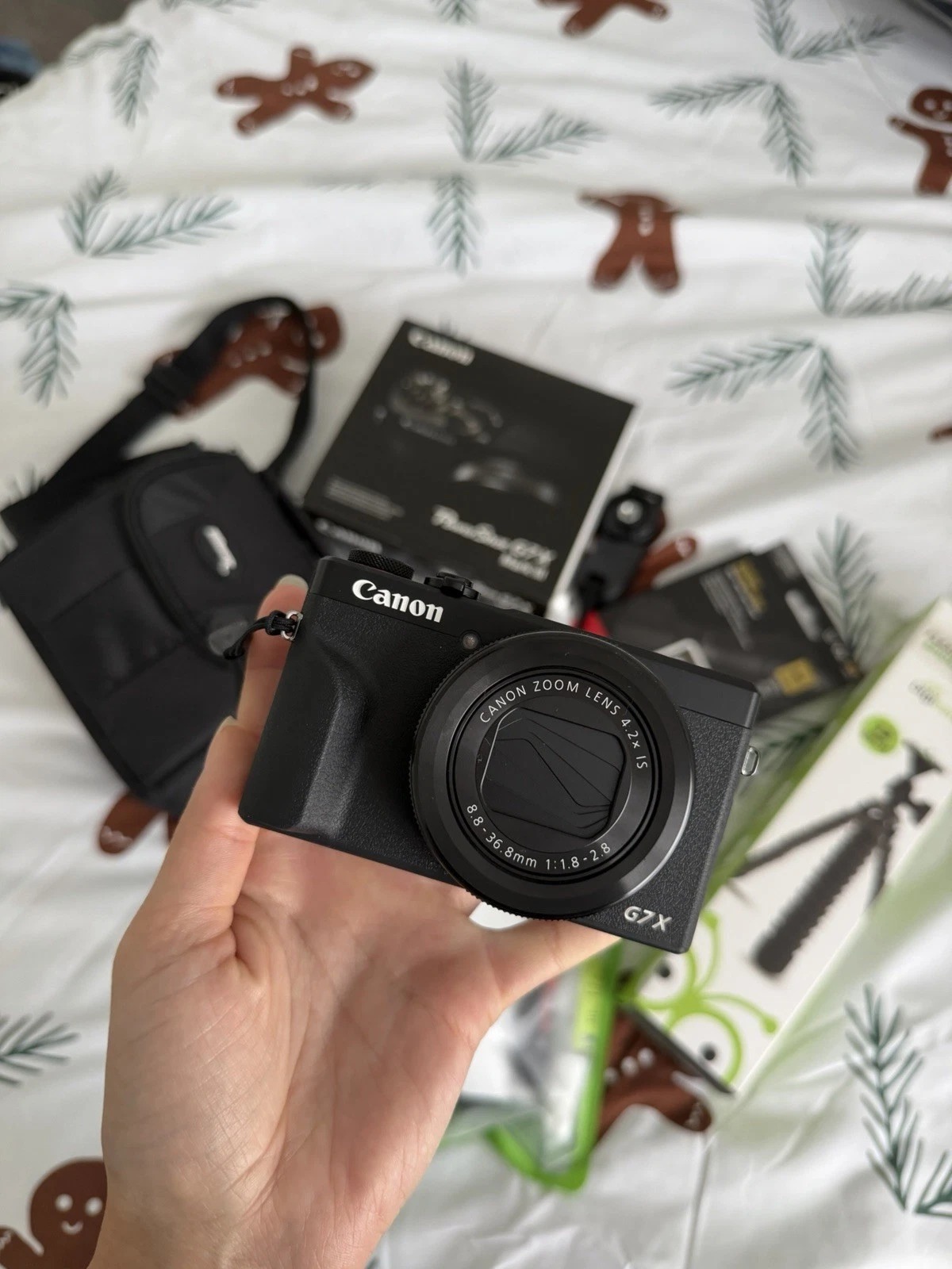 Canon PowerShot G7 x Mark III Black Camera US Model 3638C001 - Image 1
