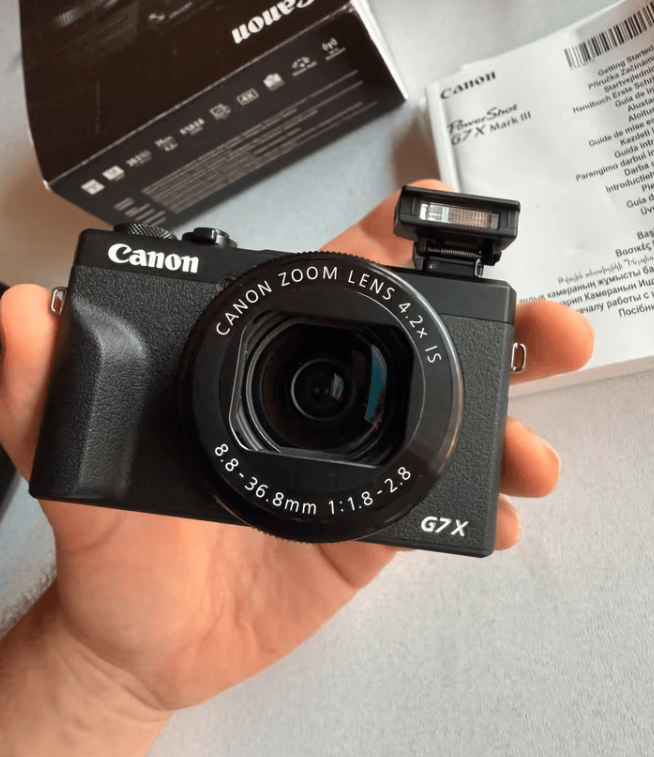 Canon PowerShot G7 X Mark III – Perfect for Road Trips, Vlogging - Image 1