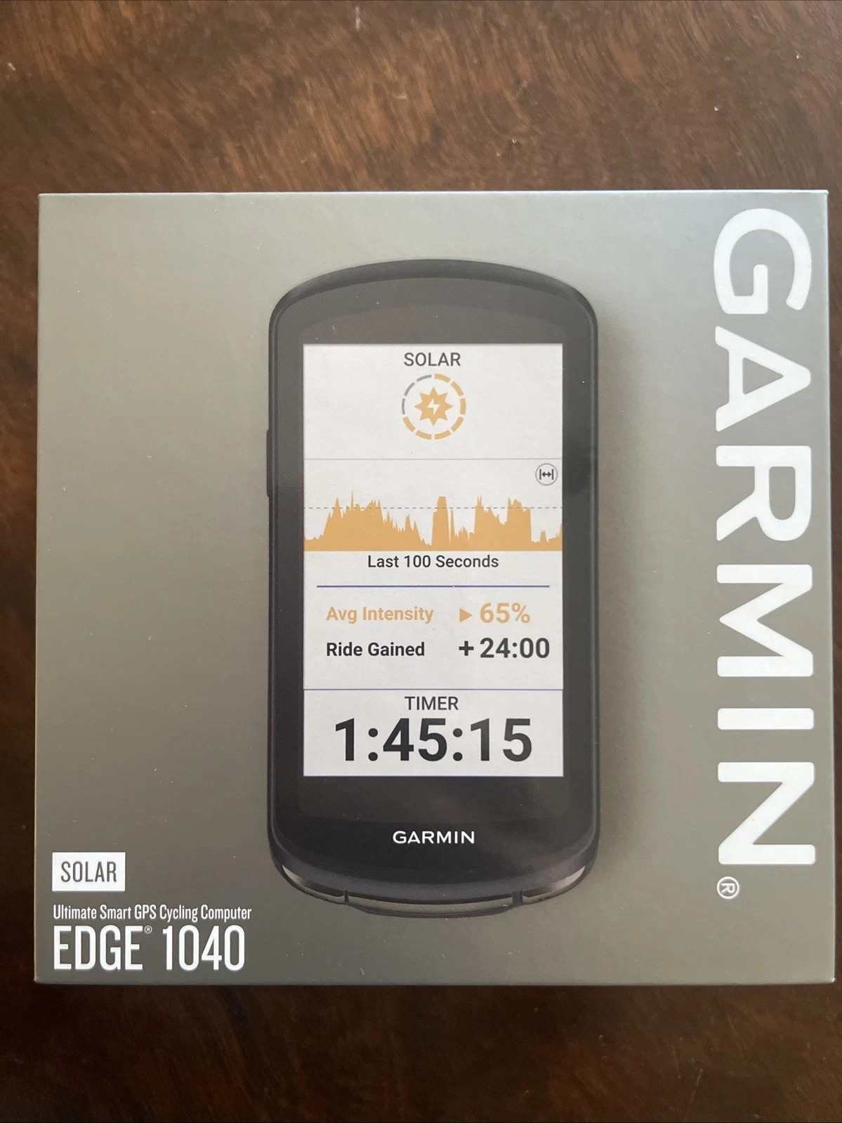 Garmin Edge 1040 Solar GPS Bike Computer NEW IN BOX - Image 1