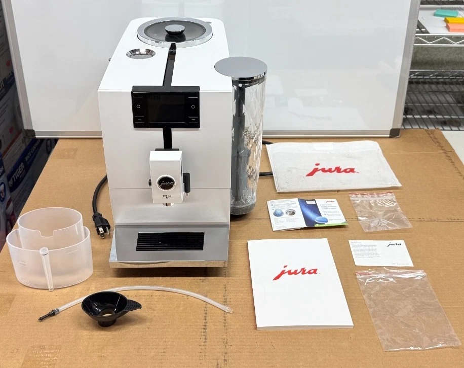 JURA ENA 8 Automatic Coffee Machine 15451 – Nordic White - Image 1