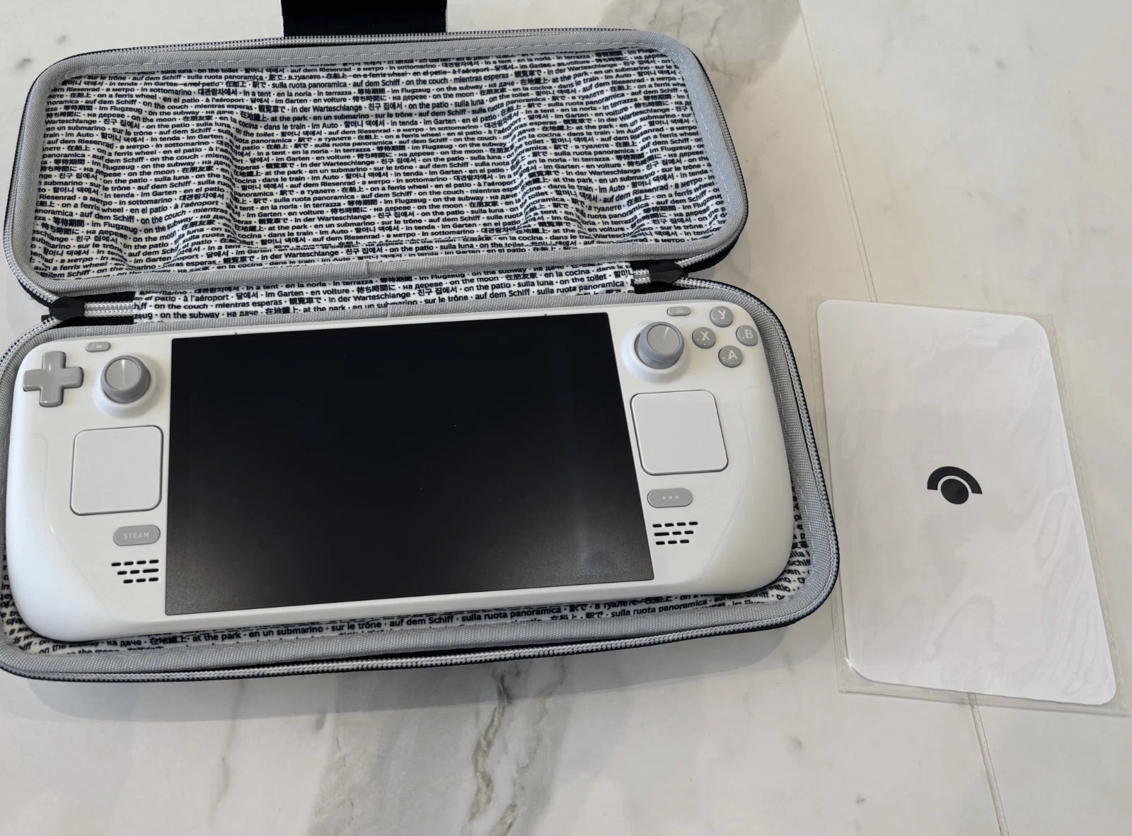 Valve Steam Deck OLED 1TB Limited Edition White - MINT - USA Shipping - Image 1