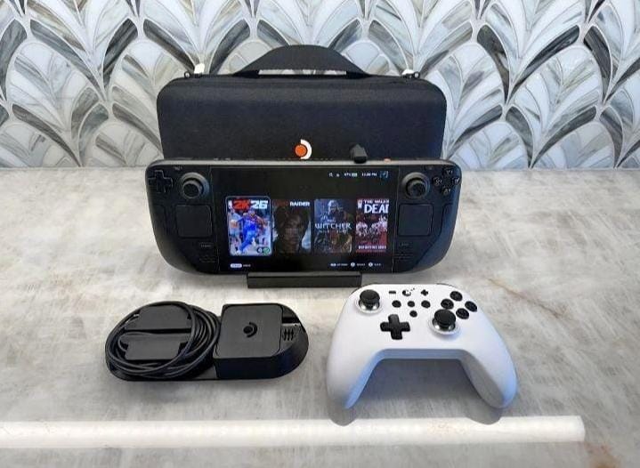 Valve Steam Deck OLED 512GB – Excellent Condition | With Docking Station, Controller & Case - Image 1